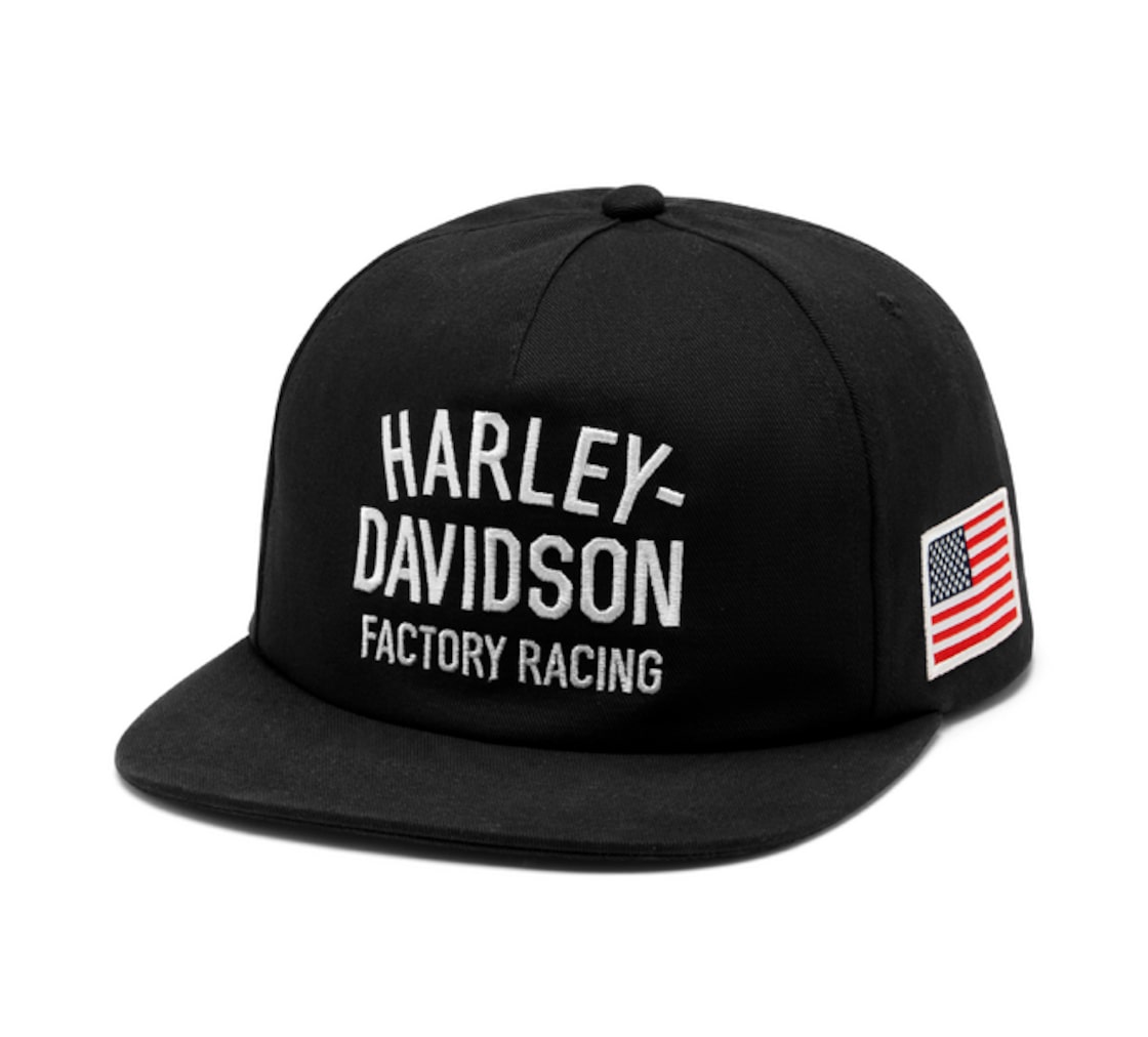 HARLEY-DAVIDSON 完全無欠（ハーレーダビッドソン）ユニセックスファクトリー 一ころ ツイル 野球 旗がしら _96361-26VX