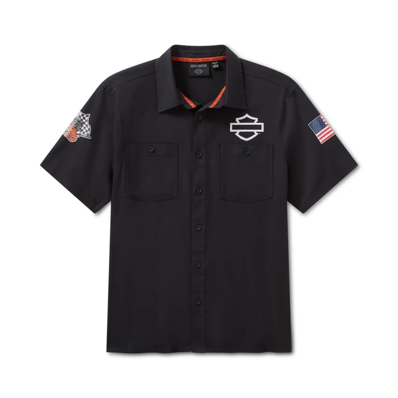HARLEY-DAVIDSON 純正（ハーレーダビッドソン）メンズ ファクトリー レーシング シャツ_96377-26VX｜HARLEY-Life