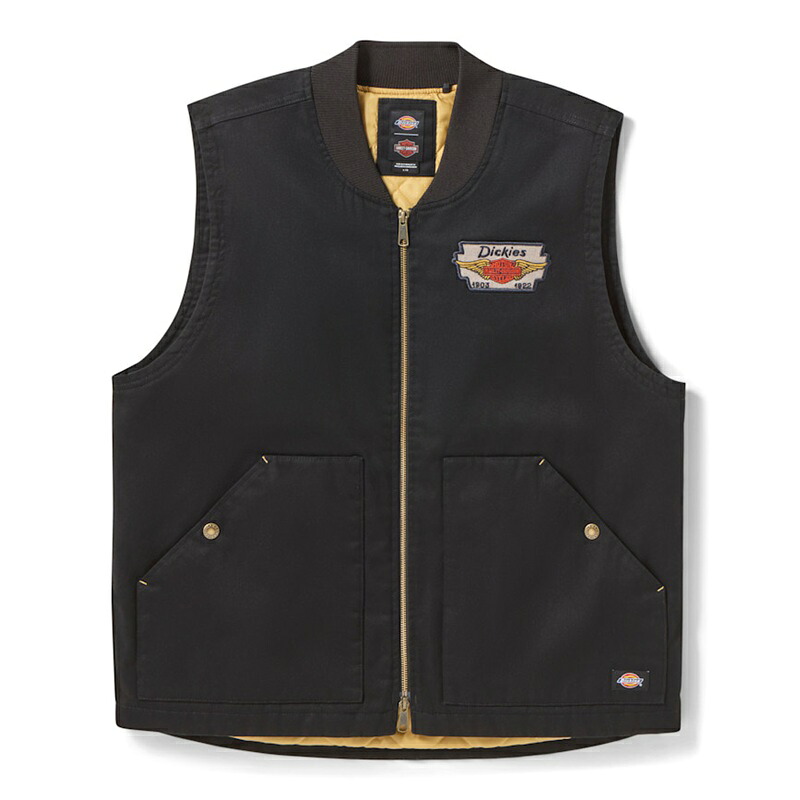HARLEY-DAVIDSON 純正（ハーレーダビッドソン）メンズ Dickies x H-D ツイルベスト_97400-26VM｜HARLEY-Life