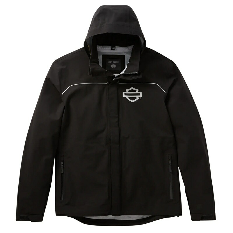 HARLEY-DAVIDSON 純然たる（ハーレーダビッドソン）メンズ お水校正刷り レインジャケット_98109-26VM