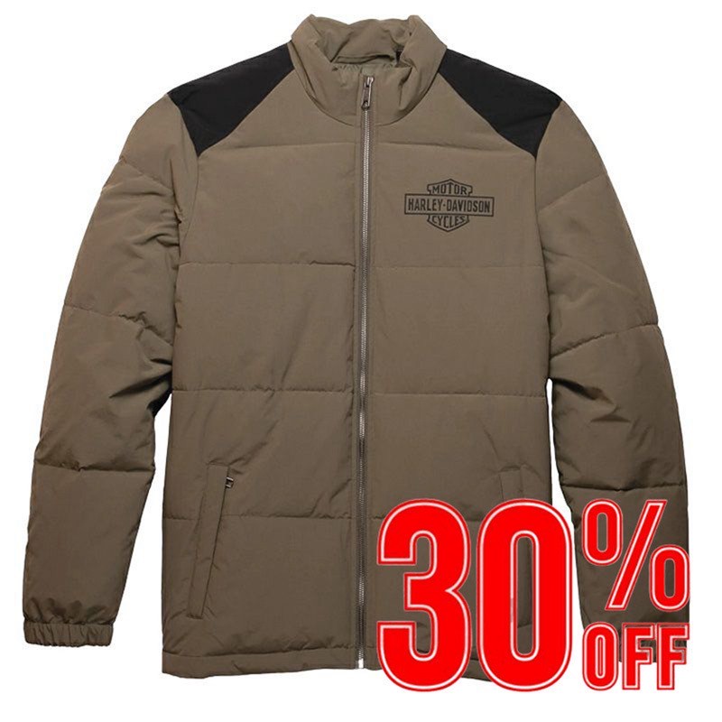 HARLEY-DAVIDSON 純然たる（ハーレーダビッドソン）メンズ アップノースパファージャケット_97421-23VM