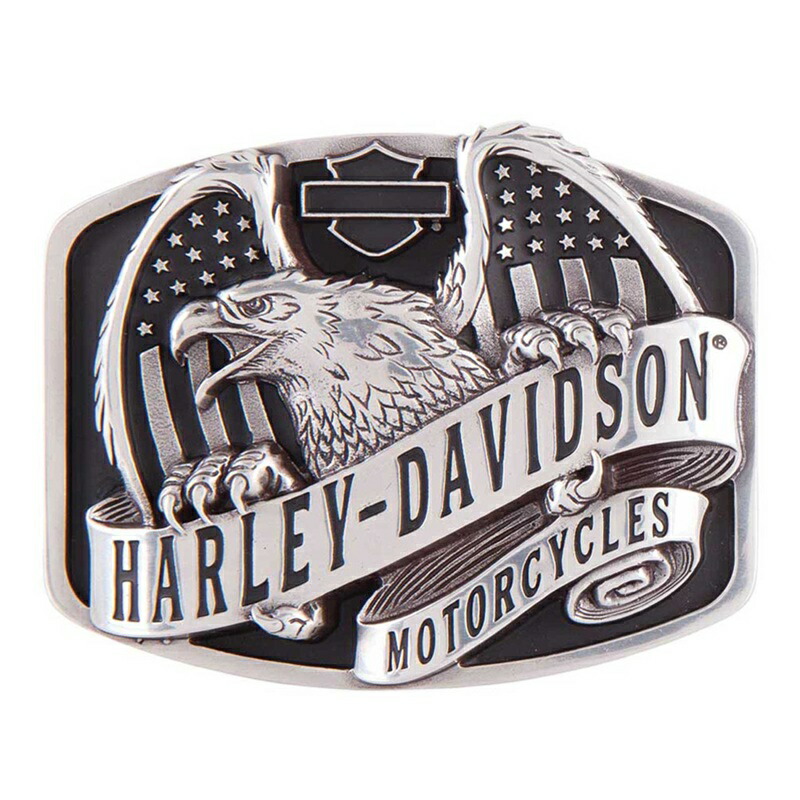 HARLEY-DAVIDSON 完全無欠（ハーレーダビッドソン）メンズ イーグルウィングオーバーアメリカ 胴締めバックル_MAU002/61