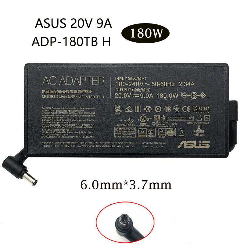 ASUS 純正 150W ACアダプター ROG Zephyrus 用 ASUS 純正新品 20V 10A ROG Zephyrus G15 シリーズ TUF Dash F15