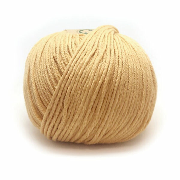 オーガニックコットン Supersoft Cotton yarn 50g Corn