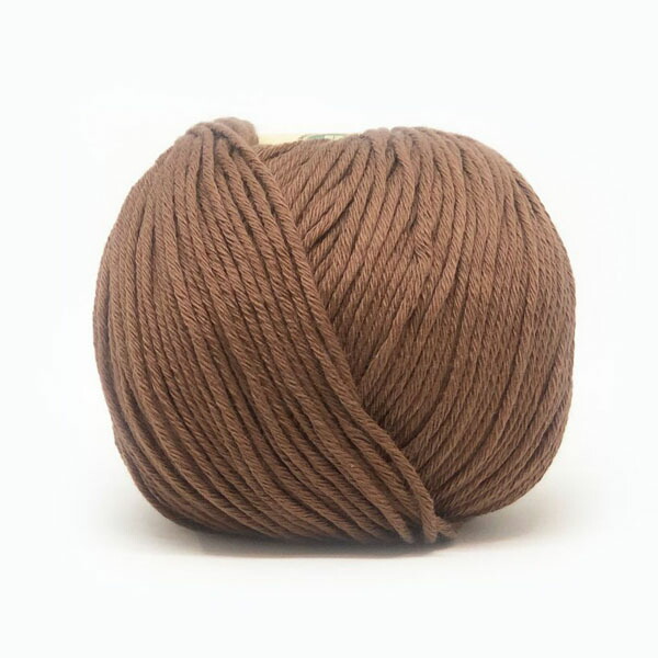 オーガニックコットン Supersoft Cotton yarn 50g Walnut