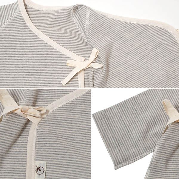 Organic Garden オーガニックコットン フライスコンビ肌着 敏感肌 オーガニック コットン 最大58 Offクーポン 子供服 ベビー 赤ちゃん 下着 肌着 ギフト 1 男の子 新生児 M便 女の子 パジャマ 長袖 コンビ肌着 肌に優しい プレゼント ベビー用品