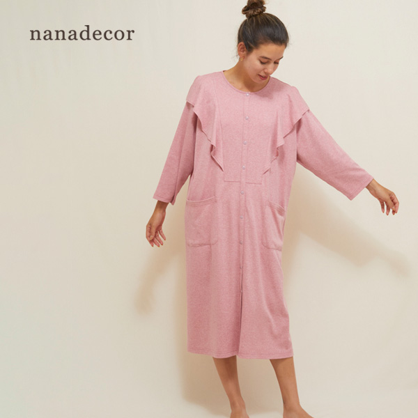 楽天市場】nanadecor オーガニックコットン サイドリボンワンピース