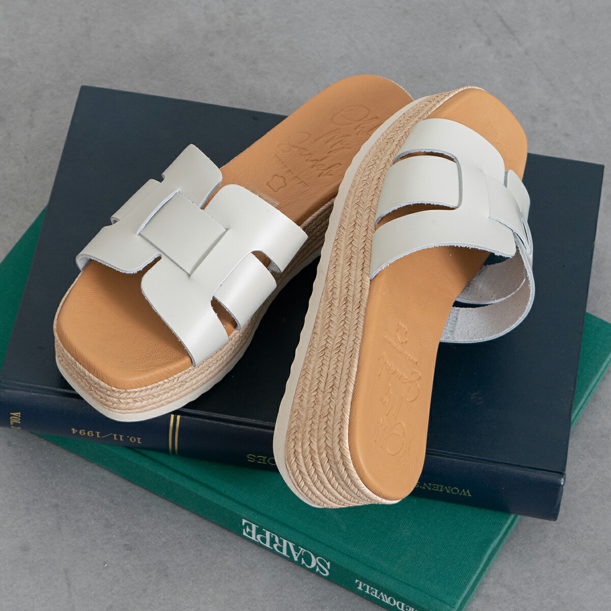 Oh my Sandals 厚底レザースライドサンダル|HARMONY PRODUCTS