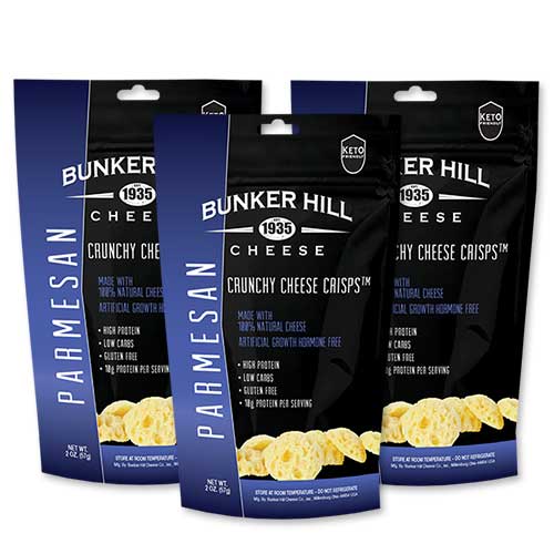 楽天市場 3個セット クランチーチーズクリスプ パルメザン 各57g 2oz Bunker Hill バンカーヒル 米国サプリ直販のnatural Harmony
