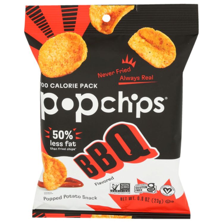 [24個セット]ポップチップス バーベキュー 0.8oz Popchips Chip Barbeque 0.8OZ 【お取り寄せ商品】【合わせて買いたい】｜米国サプリ直販のNatural Harmony