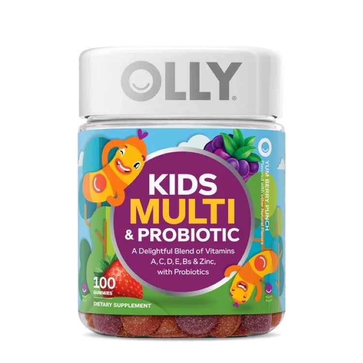 オリー キッズ マルチビタミン＋プロバイオティクス グミ 100粒 OLLY Kids Multivitamin + Probiotic Gummy, Daily Digestive for Kids100 Count 【お取り寄せ商品】