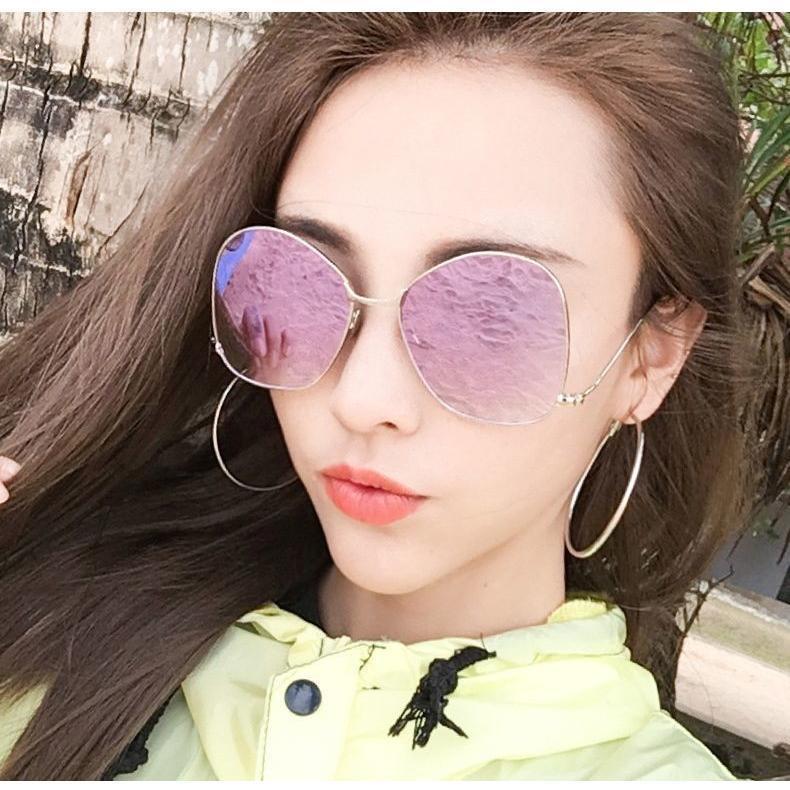 楽天市場】サングラス 日よけ レディース 女性 カラーレンズ ピンク