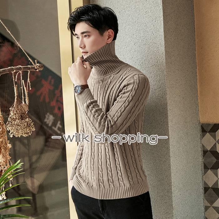 楽天市場】タートルネックセーター ニットセーター メンズ セーター