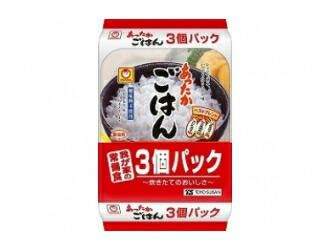 東洋水産 マルちゃん　あったかごはん２００g×３個パック　２４パック入り（３ケース）