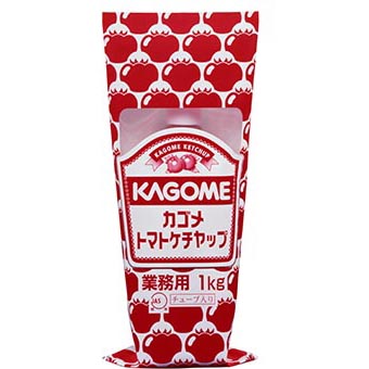 カゴメ トマトケチャップ標準チューブ　１ｋｇ １２本入り