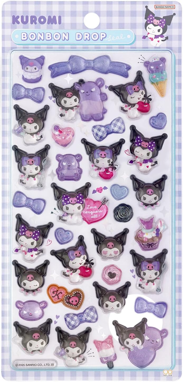 楽天市場】2種セット マイメロ クロミ ボンボンドロップシール 福島南
