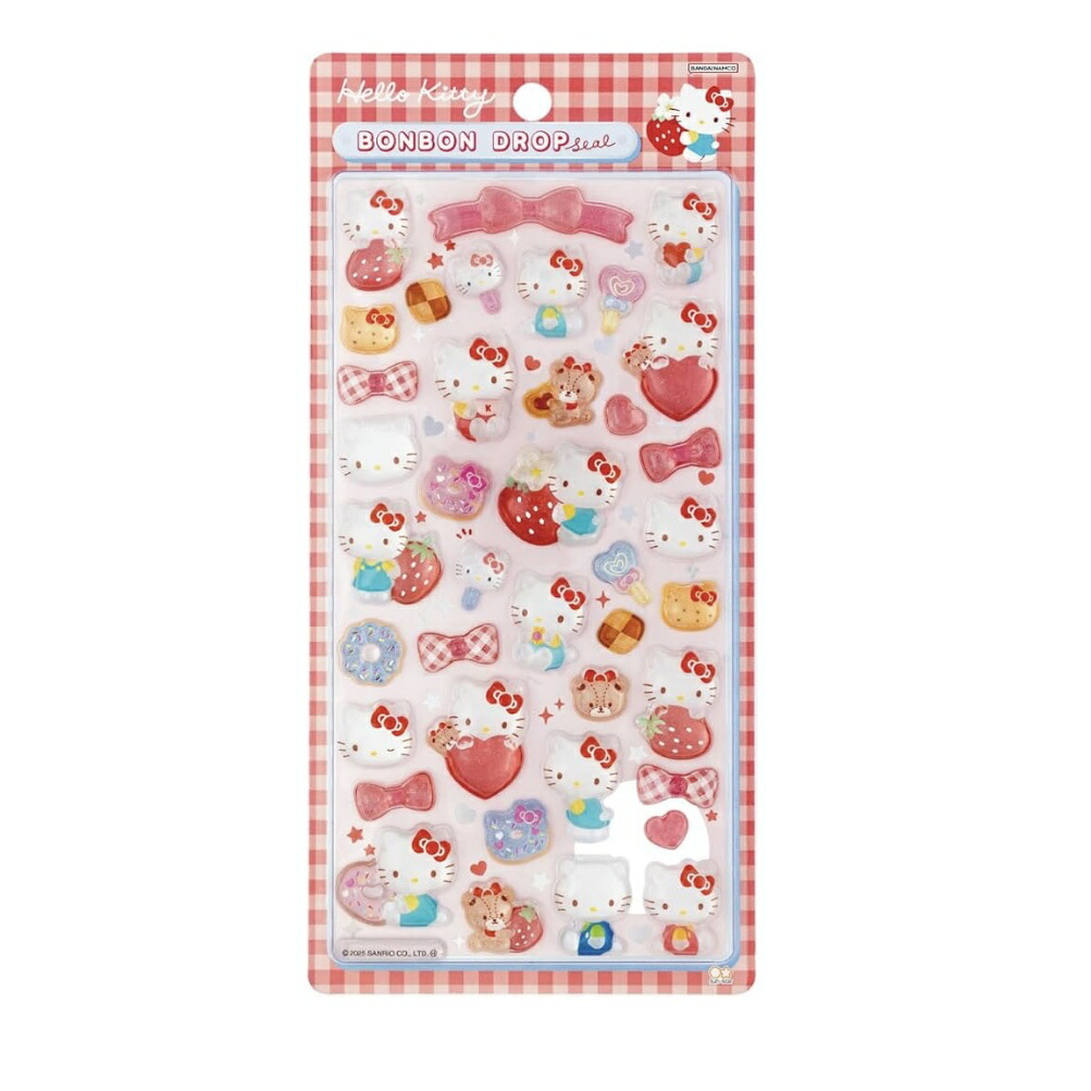 楽天市場】ハローキティ ピンク ボンボンドロップシール 福島南倉庫