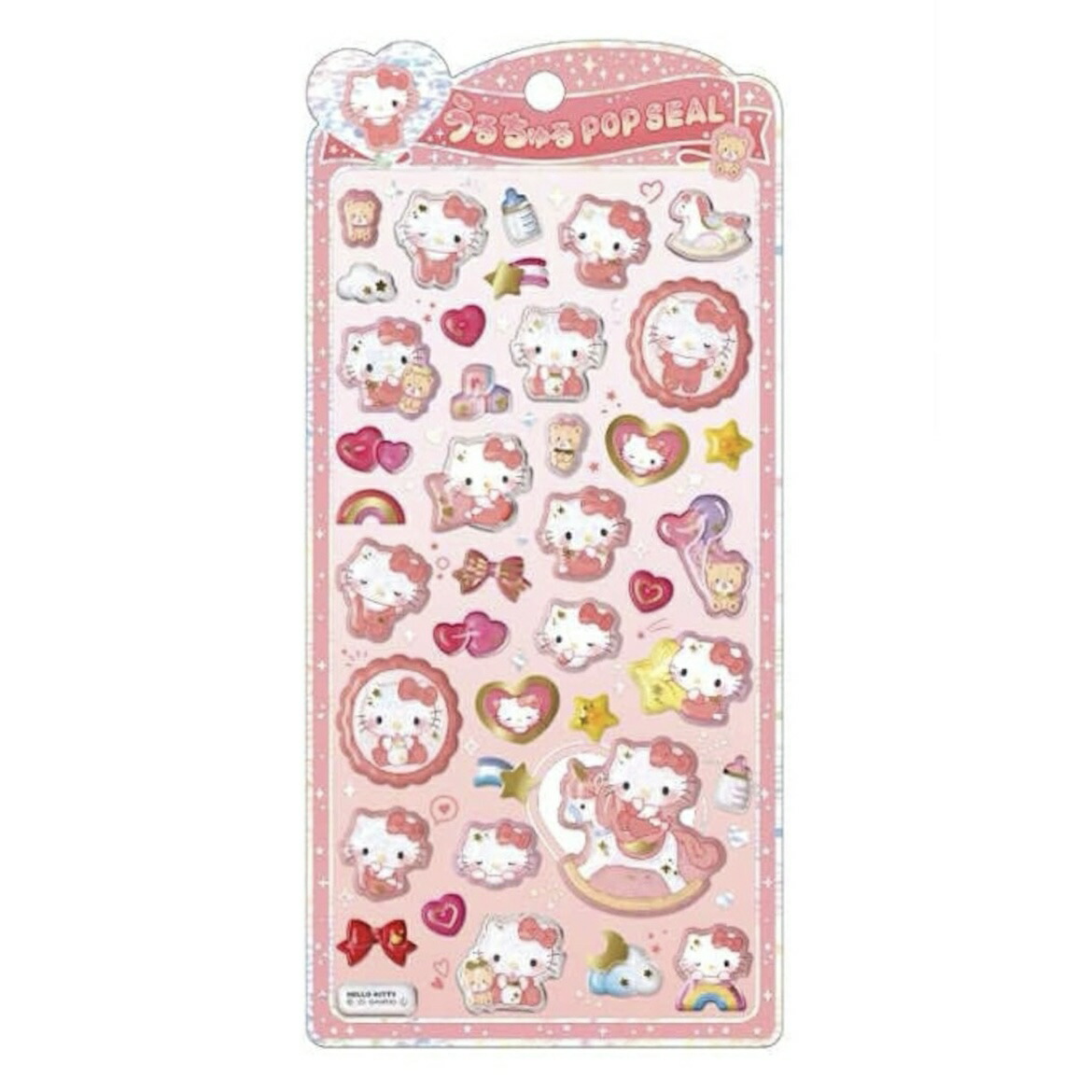 楽天市場】ハローキティ 赤 ボンボンドロップシール 知立倉庫 : めぐりの杜