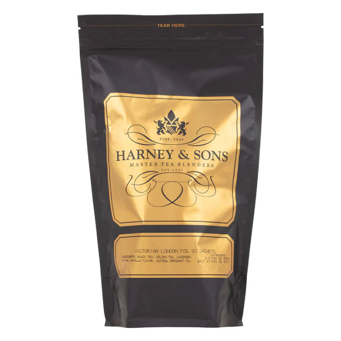 【 ハーニー＆サンズ 公式ショップ 】Victorian London Fog ヴィクトリアン・ロンドン・フォグ【Bags of 50】【 ハーニーアンドサンズ 】【 HARNEY & SONS 】紅茶