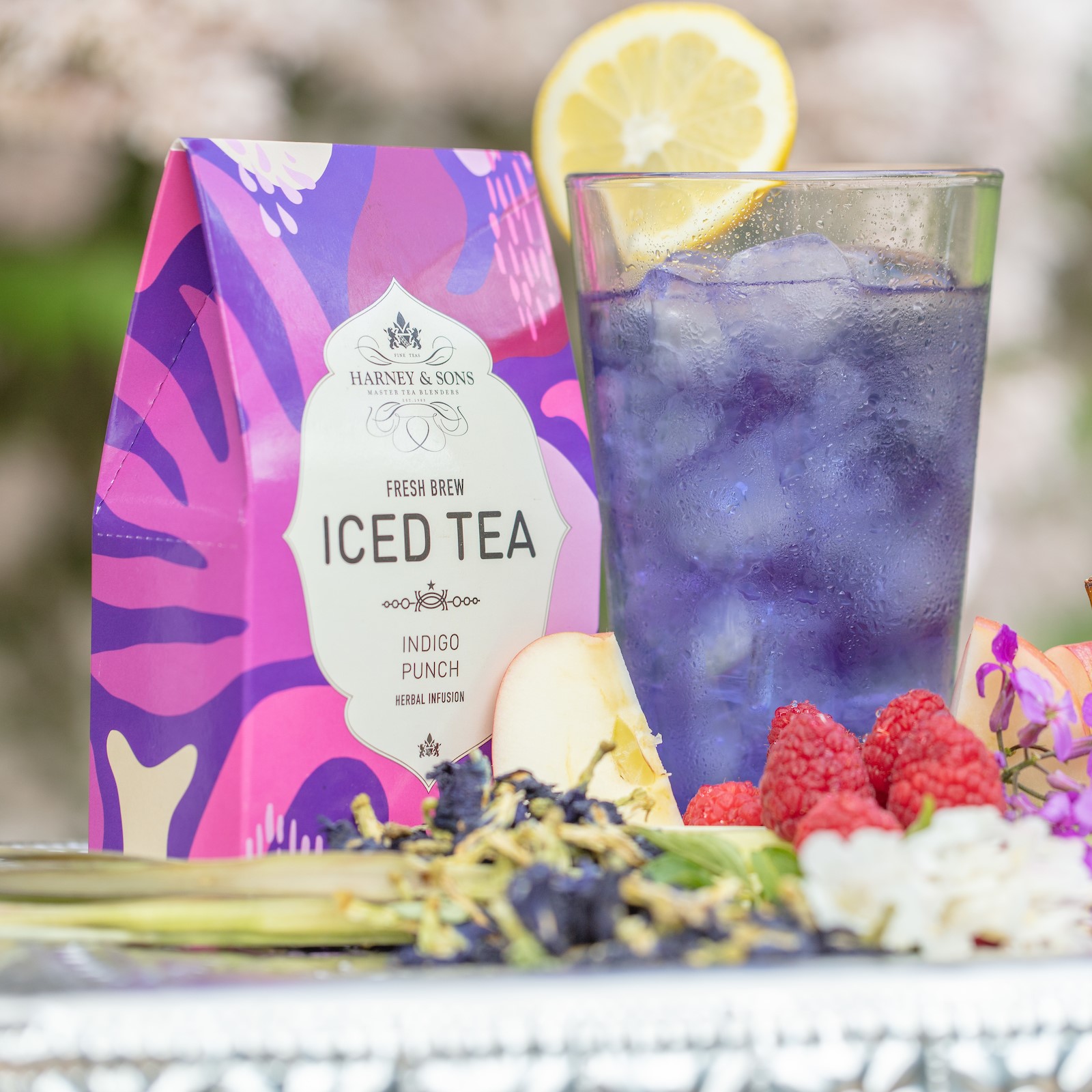 【楽天市場】【 ハーニー＆サンズ 公式ショップ 】 インディゴ・パンチ・アイスティー [ICED] ティーパウチ 3個入 【 ハーニーアンド