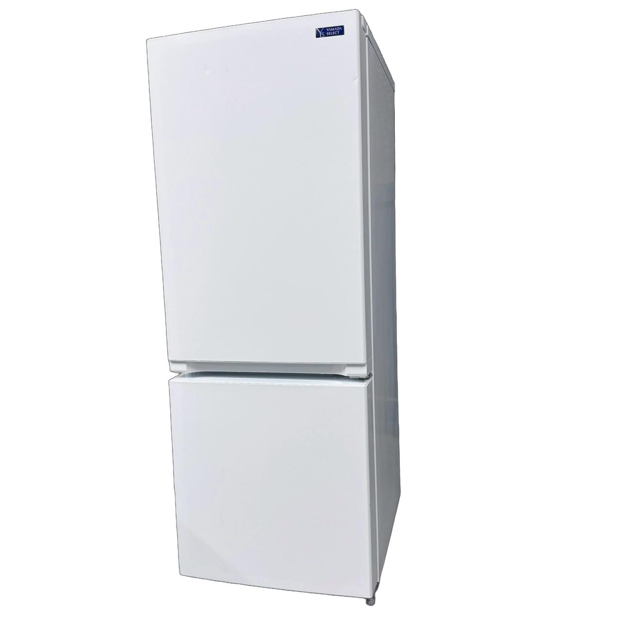 ヤマダセレクト 2ドア冷蔵庫 YRZ-F23G1 19年製 225L ホワイト★ YAMADASELECT(ヤマダセレクト） YRZF23G1 2ドア冷蔵庫 (225L・右