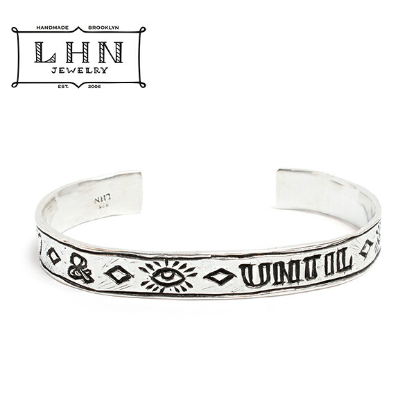 LHN Jewelry バングル My Heart And I Until I Die Cuff エルエイチエヌジュエリー ハンドメイド アメリカ製 シルバー｜HARTLEY 店