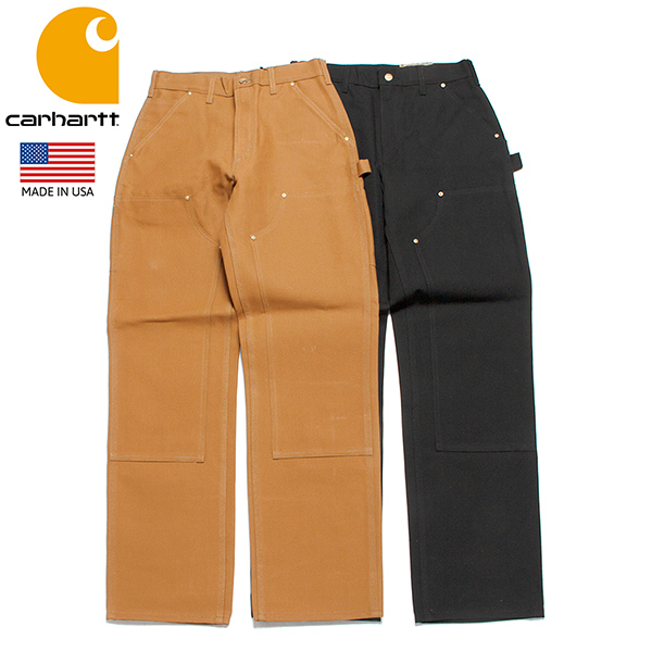 USA製 カーハート Carhartt B01 W31L30 ダブルニー BRN carhartt - USA製 カーハート Carhartt B01 W31L30 ダブルニー