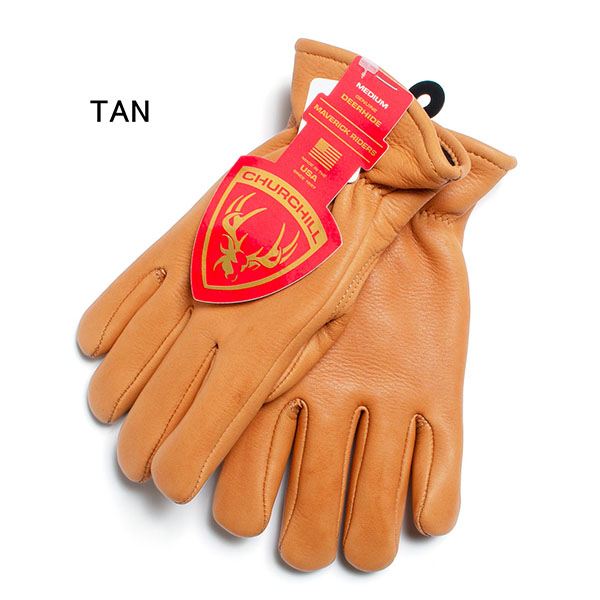 ネット限定】 CHURCHILL GLOVE チャーチルグローブ 裏地付 TAN S 