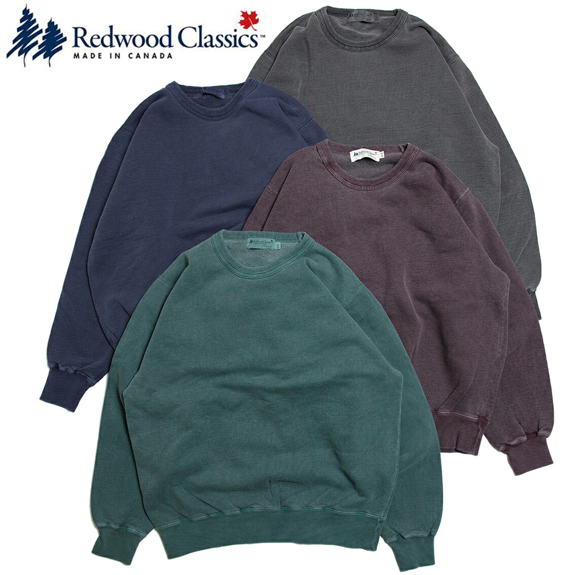 Redwood Classics レッドウッドクラシック Polar Crewneck クルーネックスウェット 20薬局衡オンス えの具 カナダ製