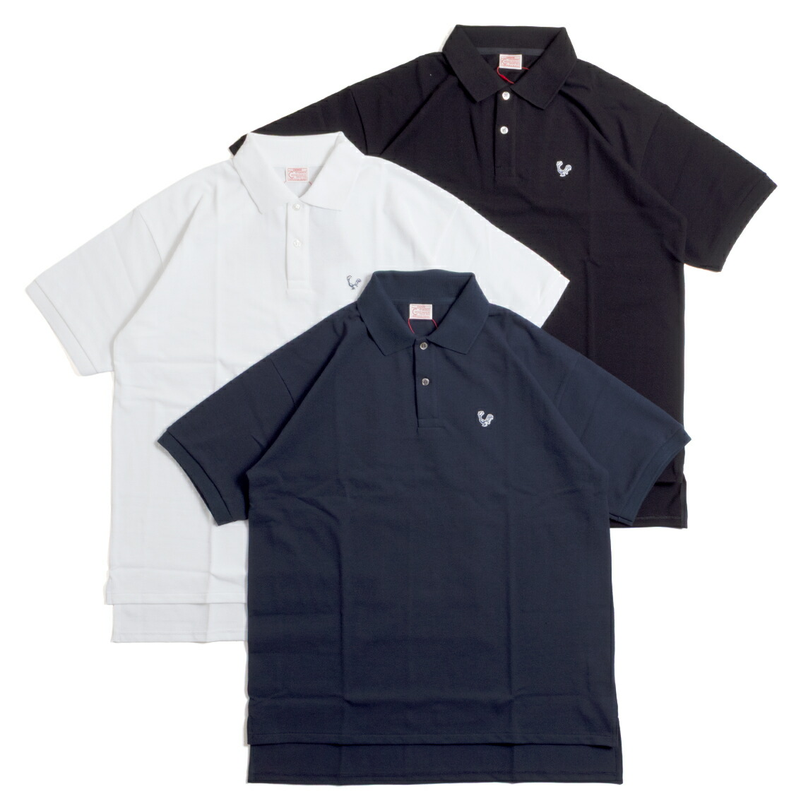 CONCHON QUINETTE コンションキネット LE POLO COWBOY HEAVY PIQUE 鹿の子 半袖 スポーツシャツ