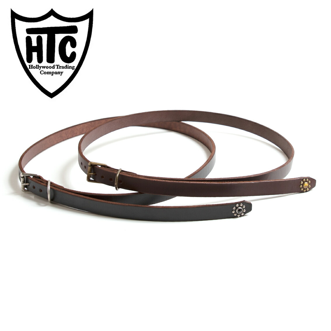 HTC ベルト 1.75 フラワー ターコイズ ホワイト 32 HTC エイチティー