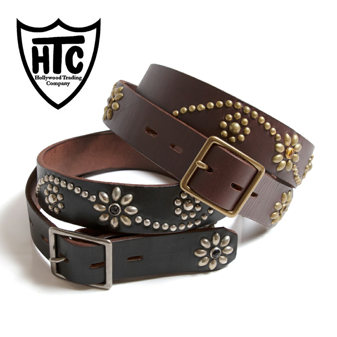 楽天市場】【30%OFF!】HTC ベルト #125 TURQUOISE FLOWER 1.75inch