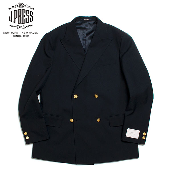 90s 【J.PRESS】  セットアップ 紺ブレ スカート 3B 金ボタン J.PRESS ORIGINALS】KANEMASA 3B BLAZER / JAPAN MADE / J.PRESS