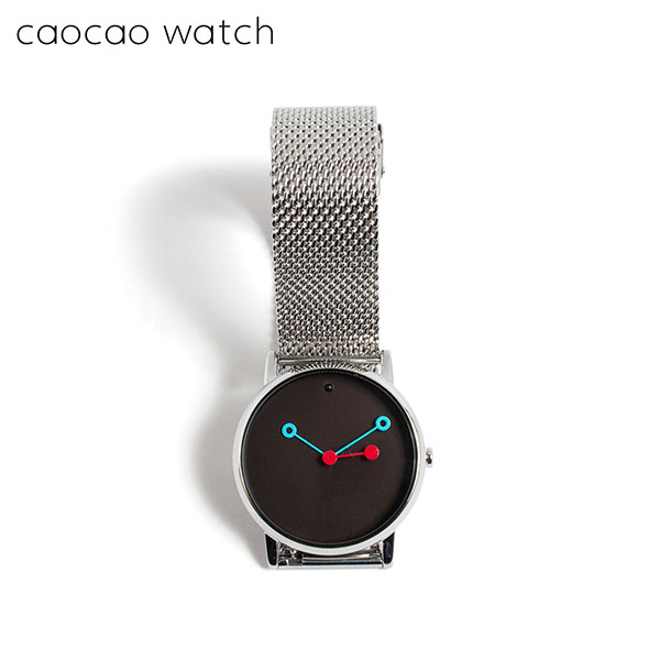 caocao watch カオカオウォッチ ウオッチ セイコームーブメント ステンレススチールメッシュ SBS 日本製
