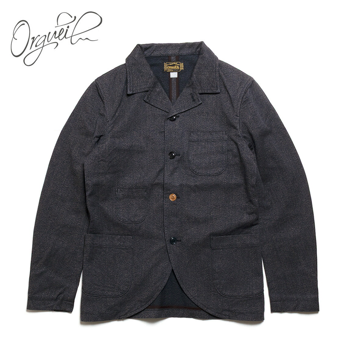 楽天市場】ORGUEIL オルゲイユ ジャケット “Black Check Jacket”OR
