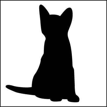 楽天市場 シール猫 おすわり猫 シルエット ステッカー 防水 屋外対応なので 車やバイクヘルメット スノーボード サーフボードスケートボードにも おしゃれな傷隠しにもご利用いただけます 楽天 通販 ステッカーシール専門店haru