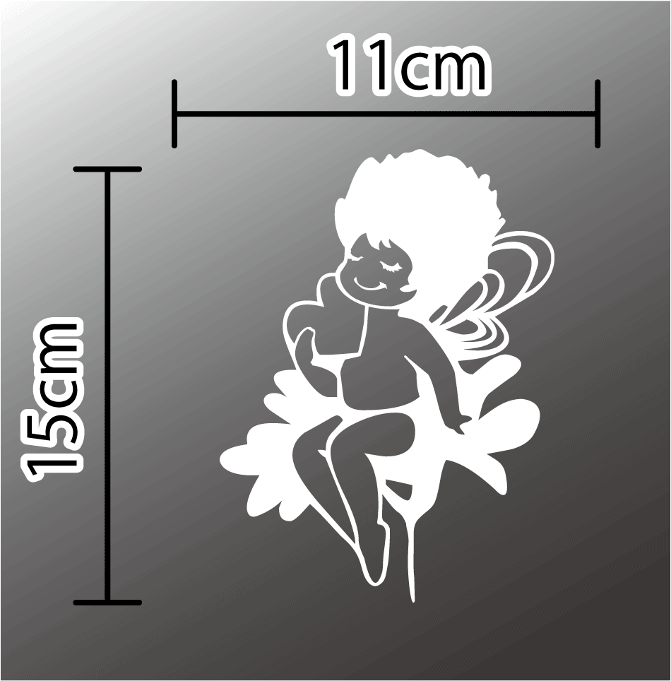 楽天市場 妖精とハート タテ１５ｃｍ カラー11種類 カッティング