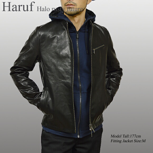 Haruf ホースハイド 馬革 レザージャケット メンズ 本革 ライダースジャケット シングル ライダース 革ジャン ビンテージ レザーライダース バイク 革 皮 ジャケット ブルゾン 秋冬 Us192hbk アウター Mybluehotel Com Br