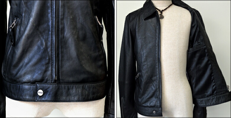 Haruf Leather Rakuten Global Market Real Single Riders Impressive Antique Lamb Leather Jacket