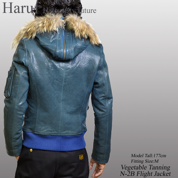 Haruf Leather: It is N2BNEWBLU in leather jacket ...