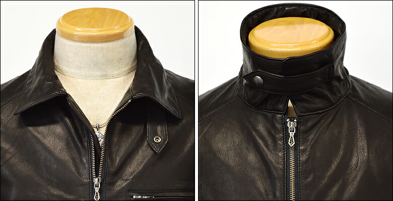 Haruf Leather Rakuten Global Market Real Single Real Leather Single Riders Jacket Shin Pull Dyeing Vintage Black Us40bk