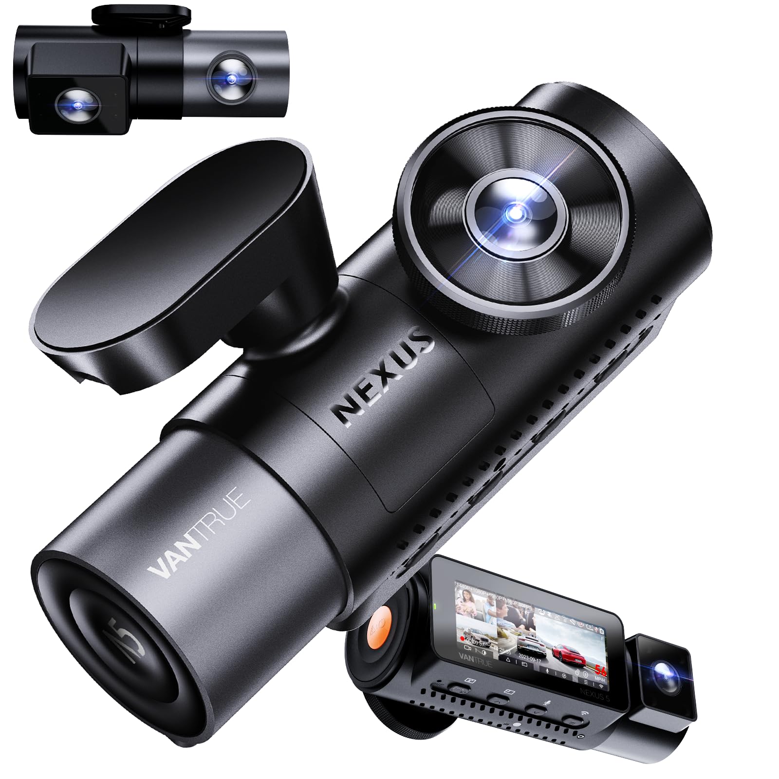 楽天市場】VANTRUE N5 4カメラ ドライブレコーダー 360度 WiFi搭載