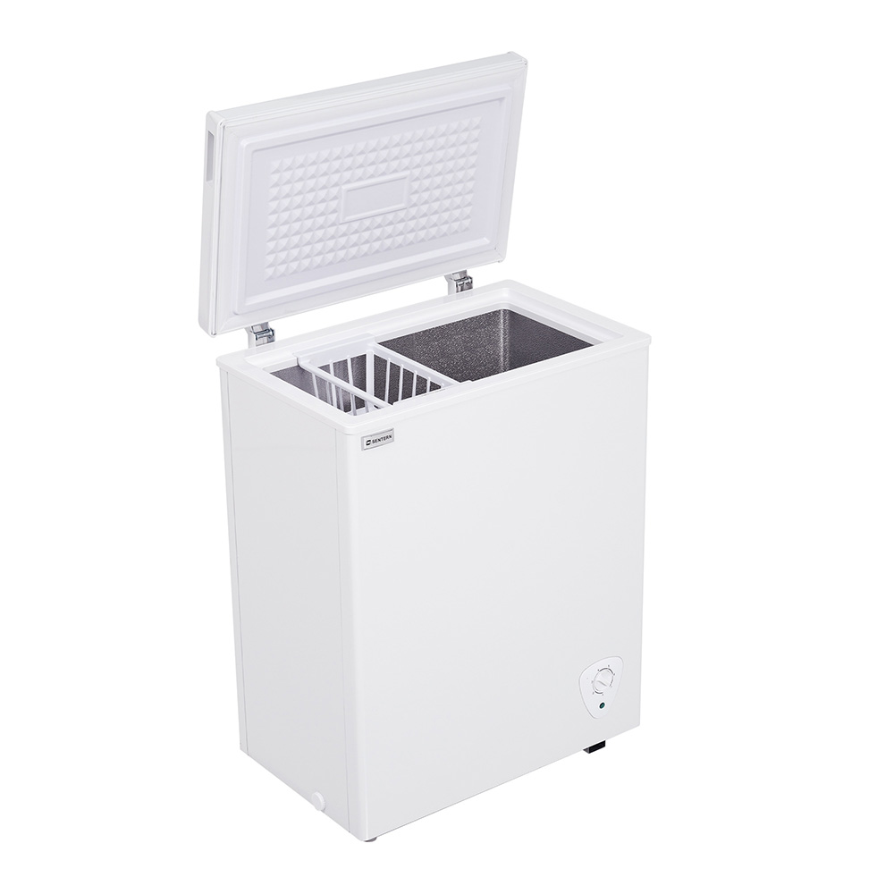 冷凍庫 90L 家庭用 業務用 チェストフリーザー 上開き バスケット付き フリーザー ストッカー 冷凍 省エネ スリム 冷凍冷蔵庫 温度調整 氷 静音 大容量 冷凍食品 ストック キッチン家電 ホワイト 白 冷凍庫 業務用冷蔵庫 25,547円