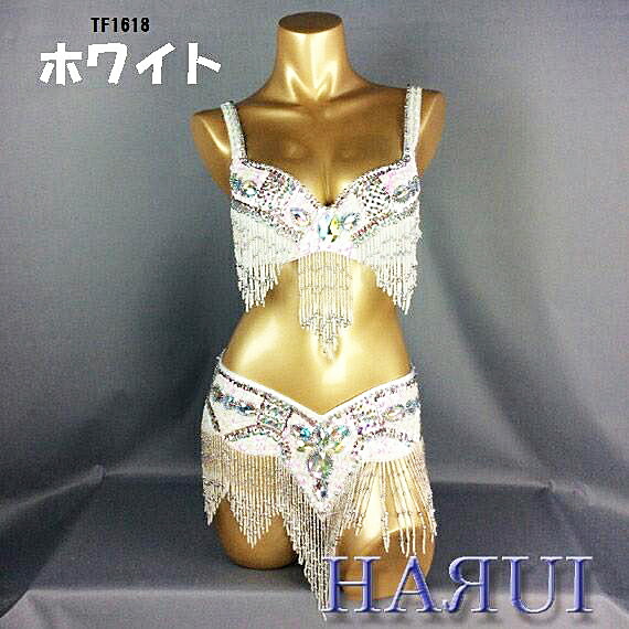 木ノ実 社交ダンス お召しもの しずく形 ビーズ ブラジャー 胴締め 2点仕掛ける 白いこと  新入荷