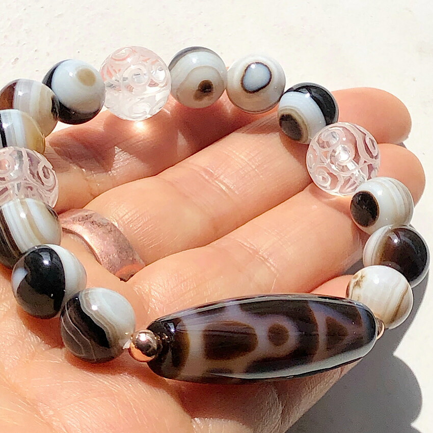 楽天市場】魔よけ 厄除け 出世 財運 金運 最強の九眼天珠×人気五爪龍堀