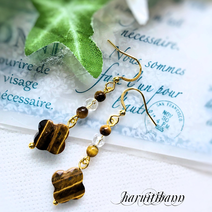 楽天市場】タイガーアイ サンストーン 2タイプから選べる ペアシェイプ