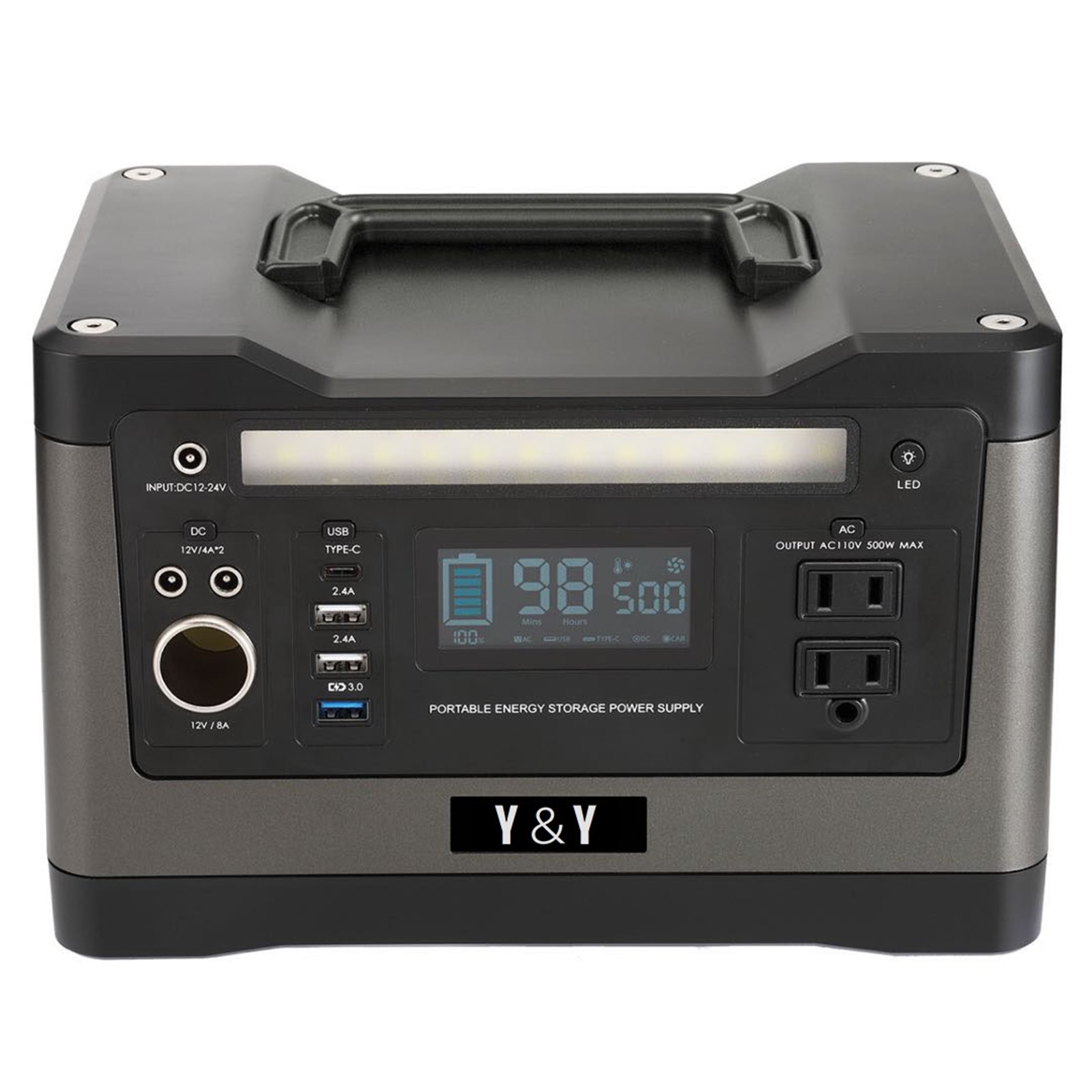 経典ブランド ポータブル電源 大容量 500W 150000mAh 540Wh 家庭用