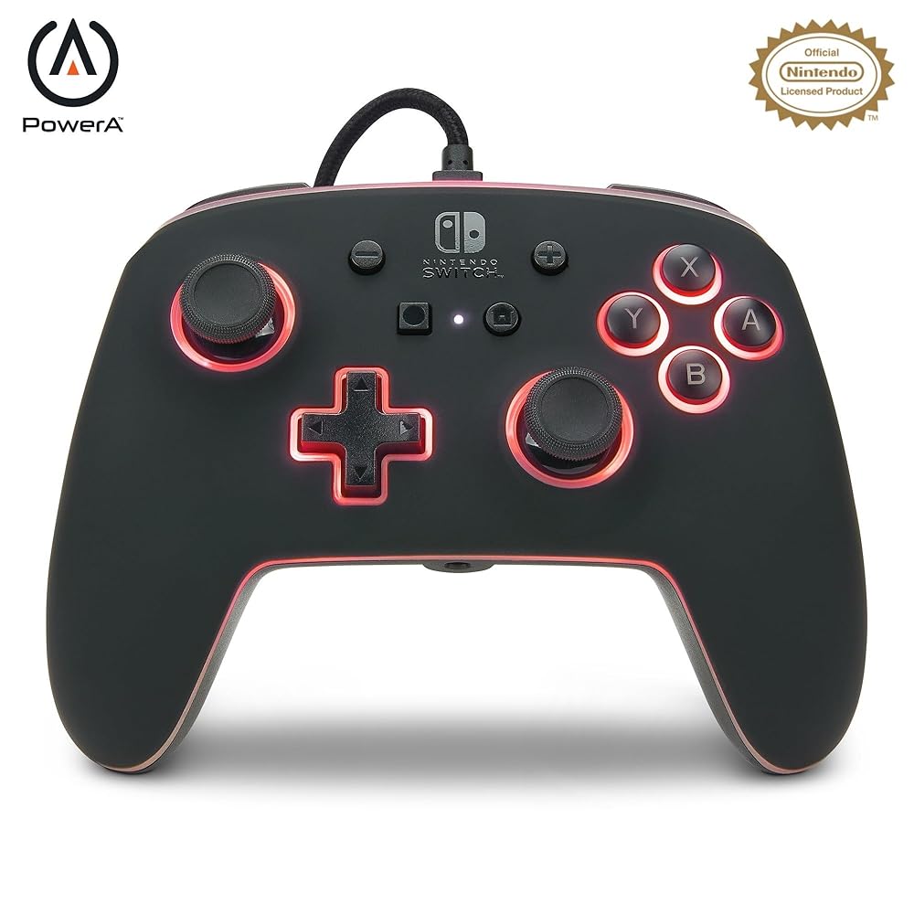 スイッチ黒ゲーム Amazon.co.jp: PowerA Wired Controller for Nintendo Switch