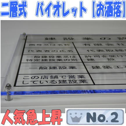 楽天市場】人気NO.1 建設業の許可票 看板 高級真鍮ゴールド製がこの