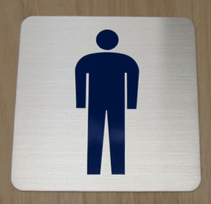 トイレマーク 高級ステンレス 大きいサイズ トイレプレート 便所マーク 便所プレート 金属 bigサイズ ビッグサイズ マーク お手洗い TOILET WC 化粧室 標識 看板 サイン プレート 便所 トイレ おしゃれ 15 大きい ビッグ サイズ BIG ピクトサイン 女子 男子